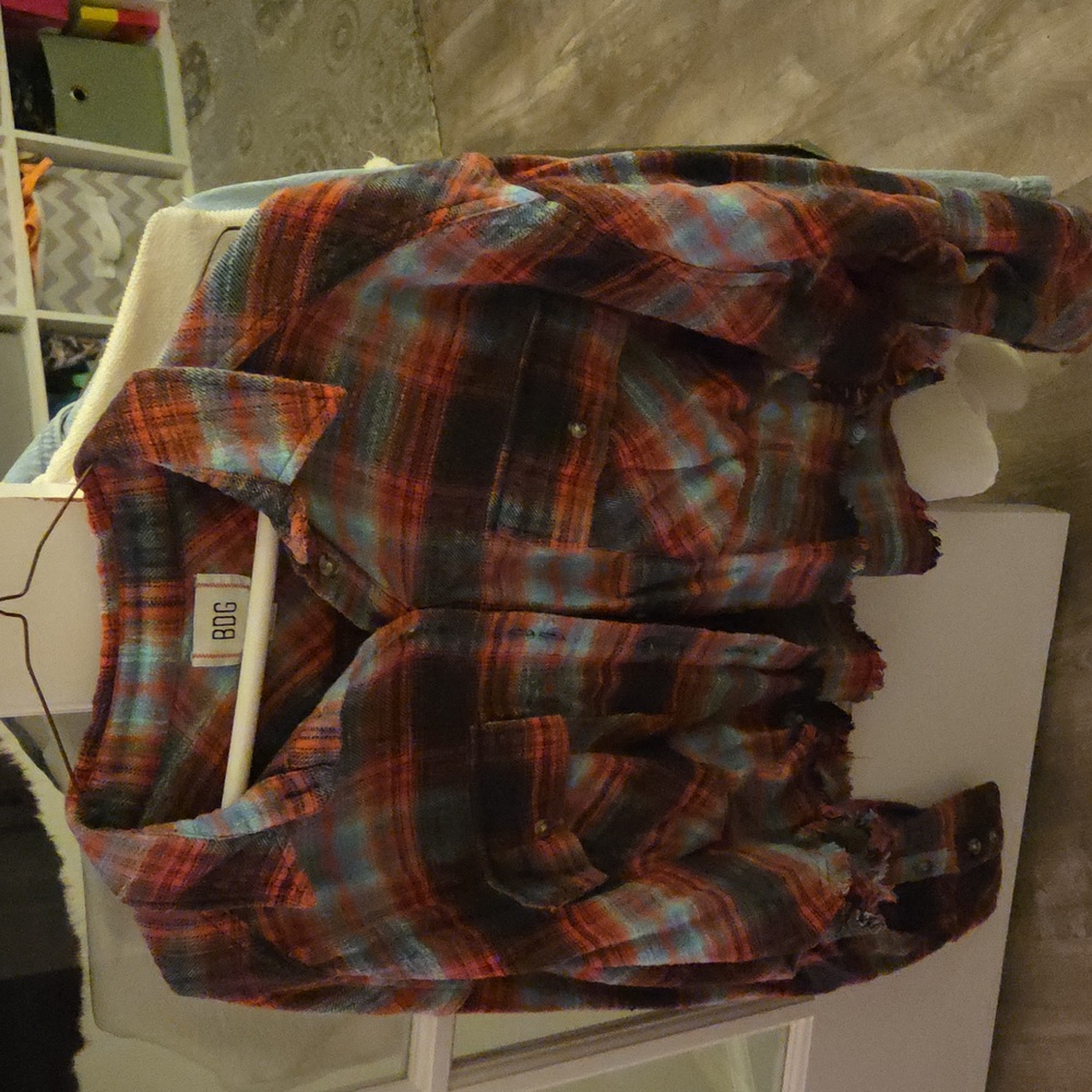 BDG Multicolor Plaid Shirt